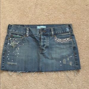Hollister embellished skirt